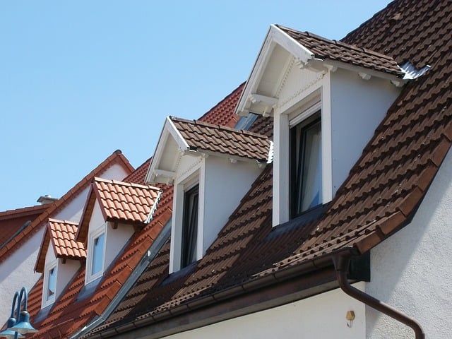 Lucarnes de toit à Paris 75009
